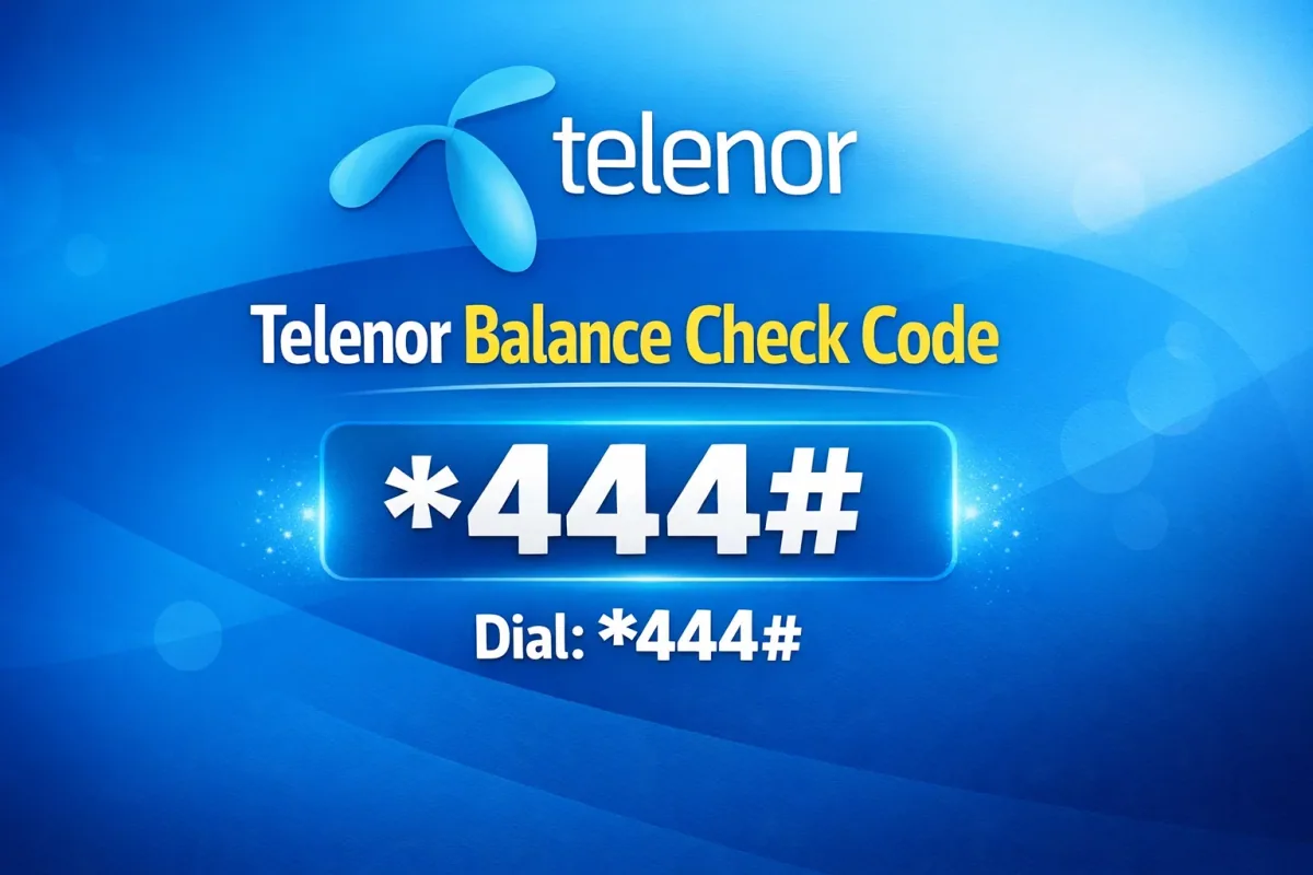 Telenor-Balance-Check-Code