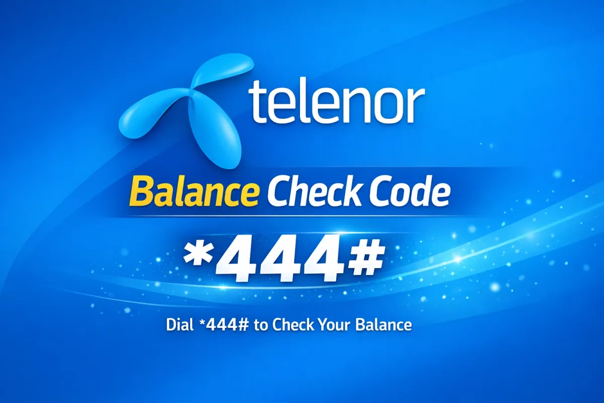 Telenor-Balance-Check-Code-2