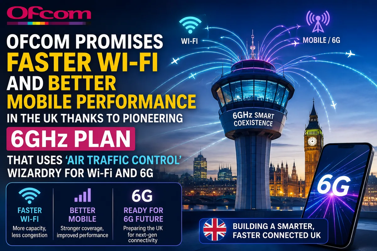 UK 6GHz Plan Could Change Wi-Fi and 6G