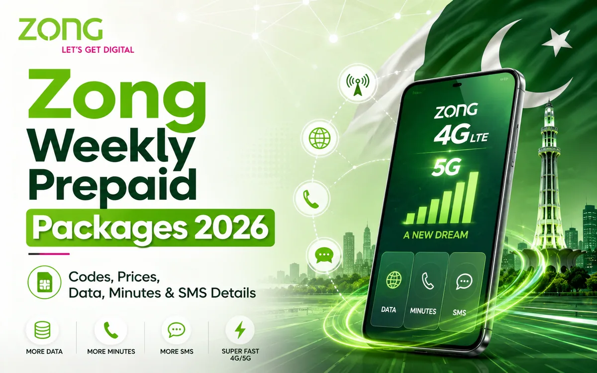 Zong Weekly Prepaid Packages