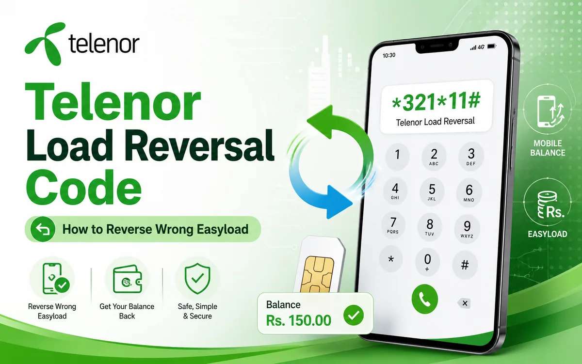 Telenor Load Reversal Code
