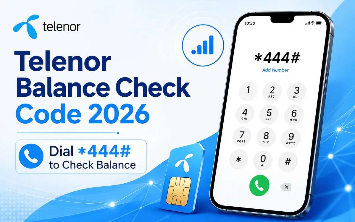 telenor-balance-check-code