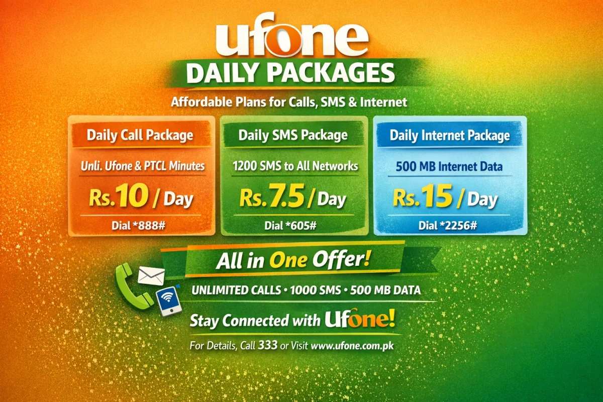 Ufone-Daily-Packages
