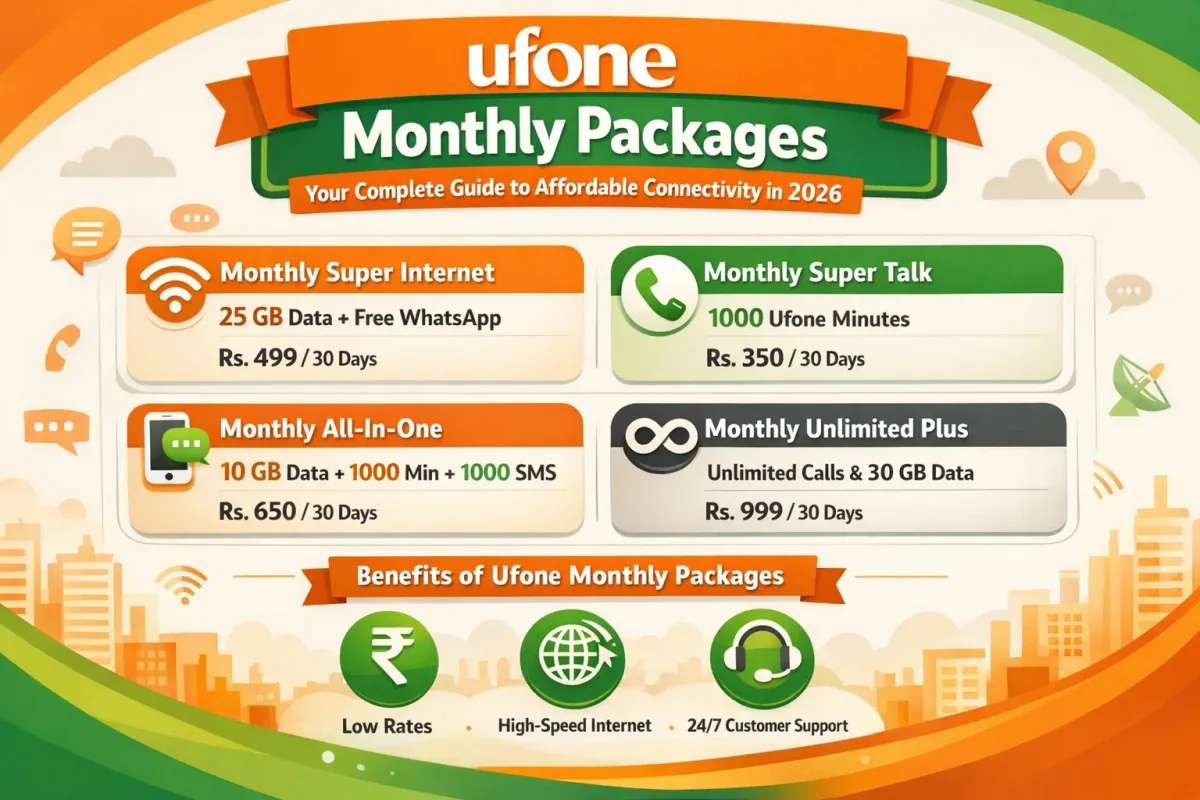 Ufone-Monthly-Packages
