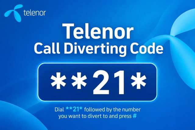 Telenor Call Diverting Code